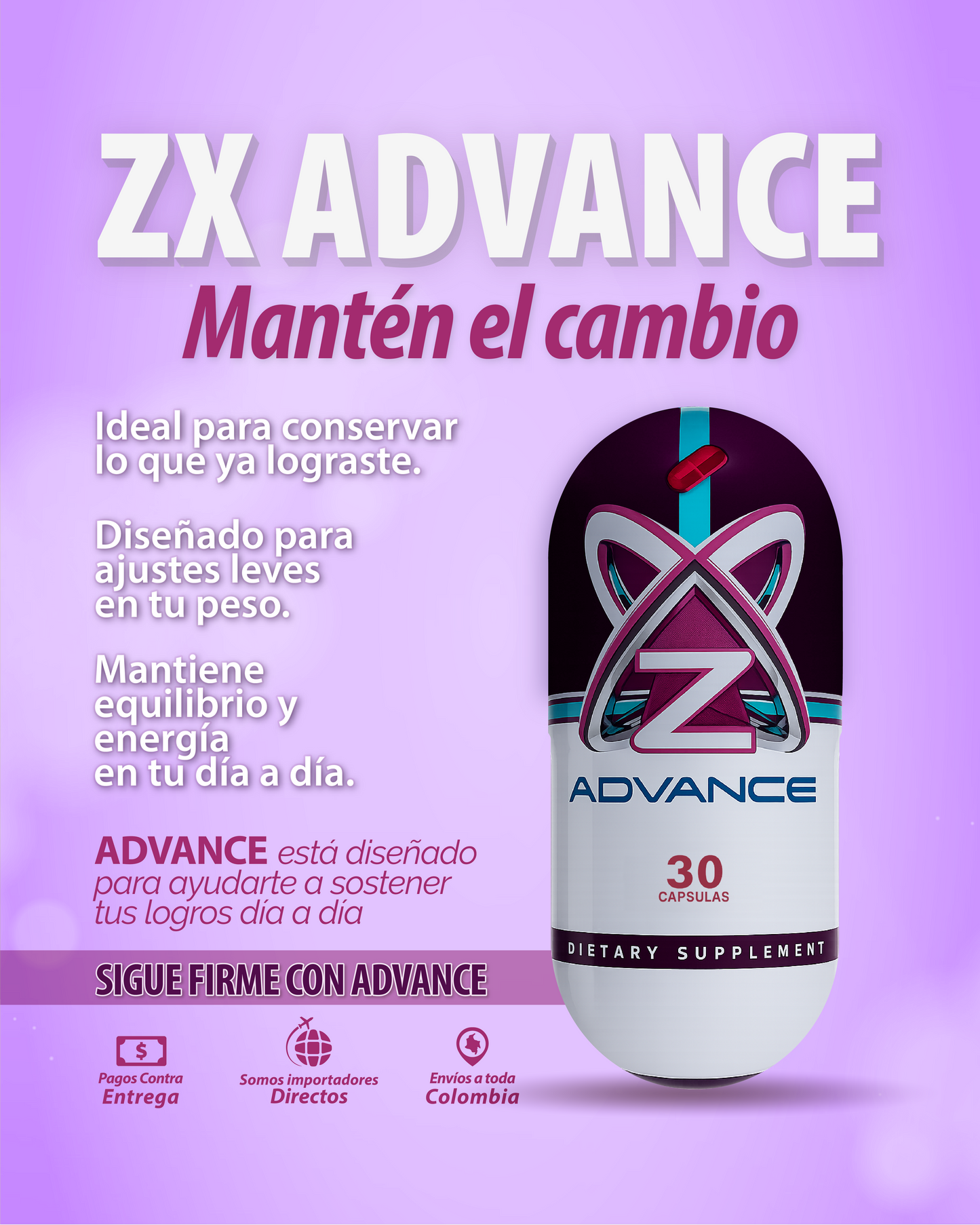 ZX ADVANCE + OBSEQUIO