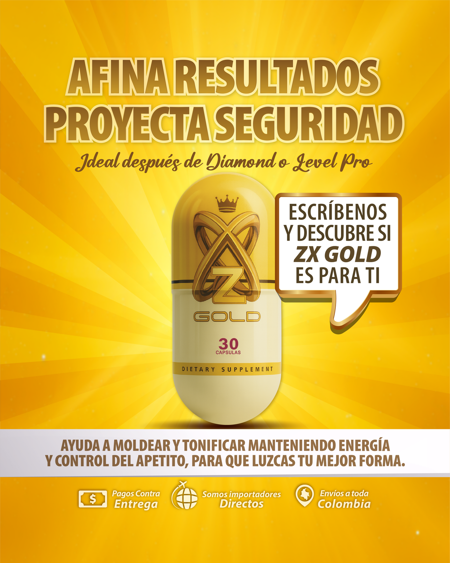 ZX GOLD + OBSEQUIO