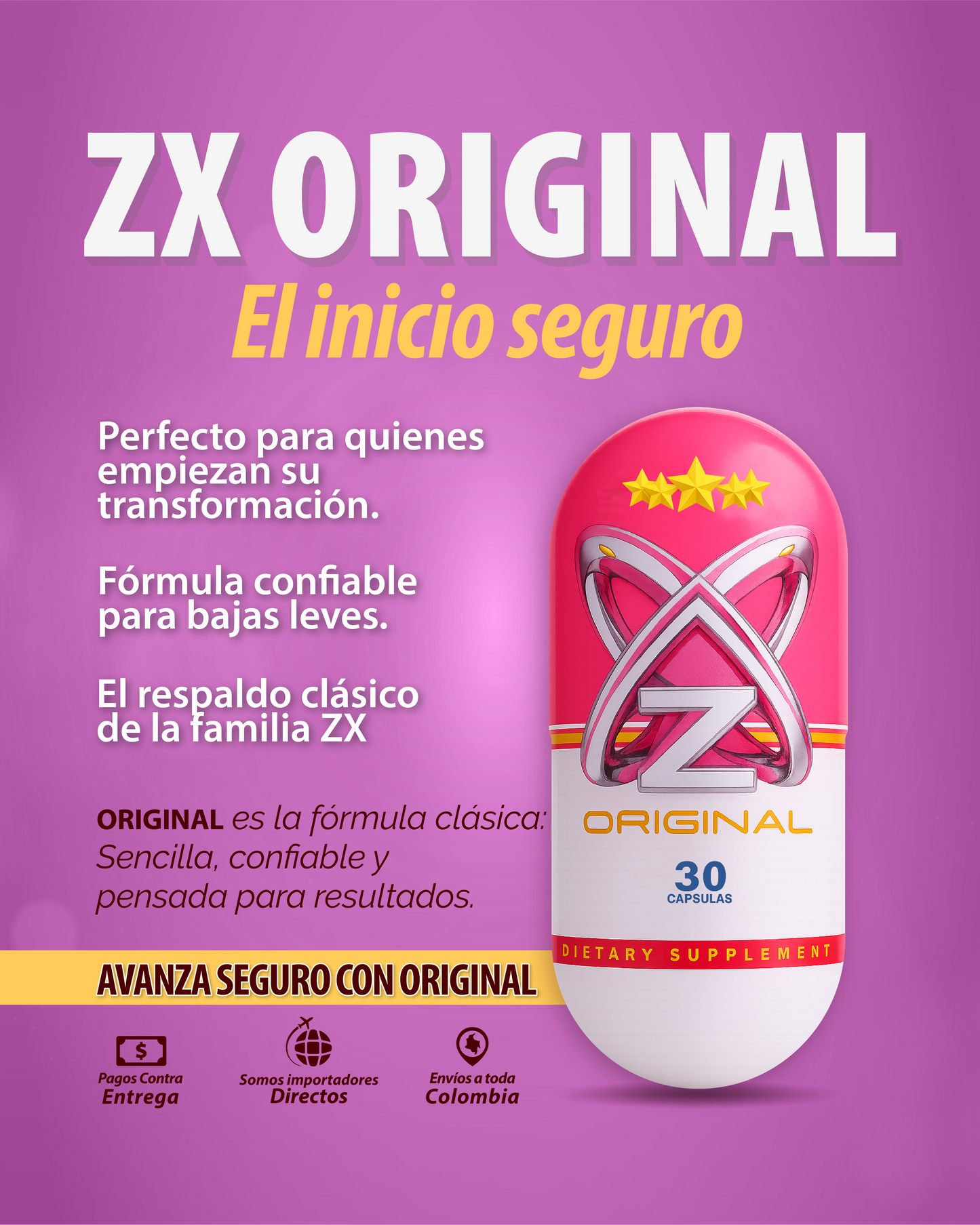 ZX ORIGINAL + OBSEQUIO