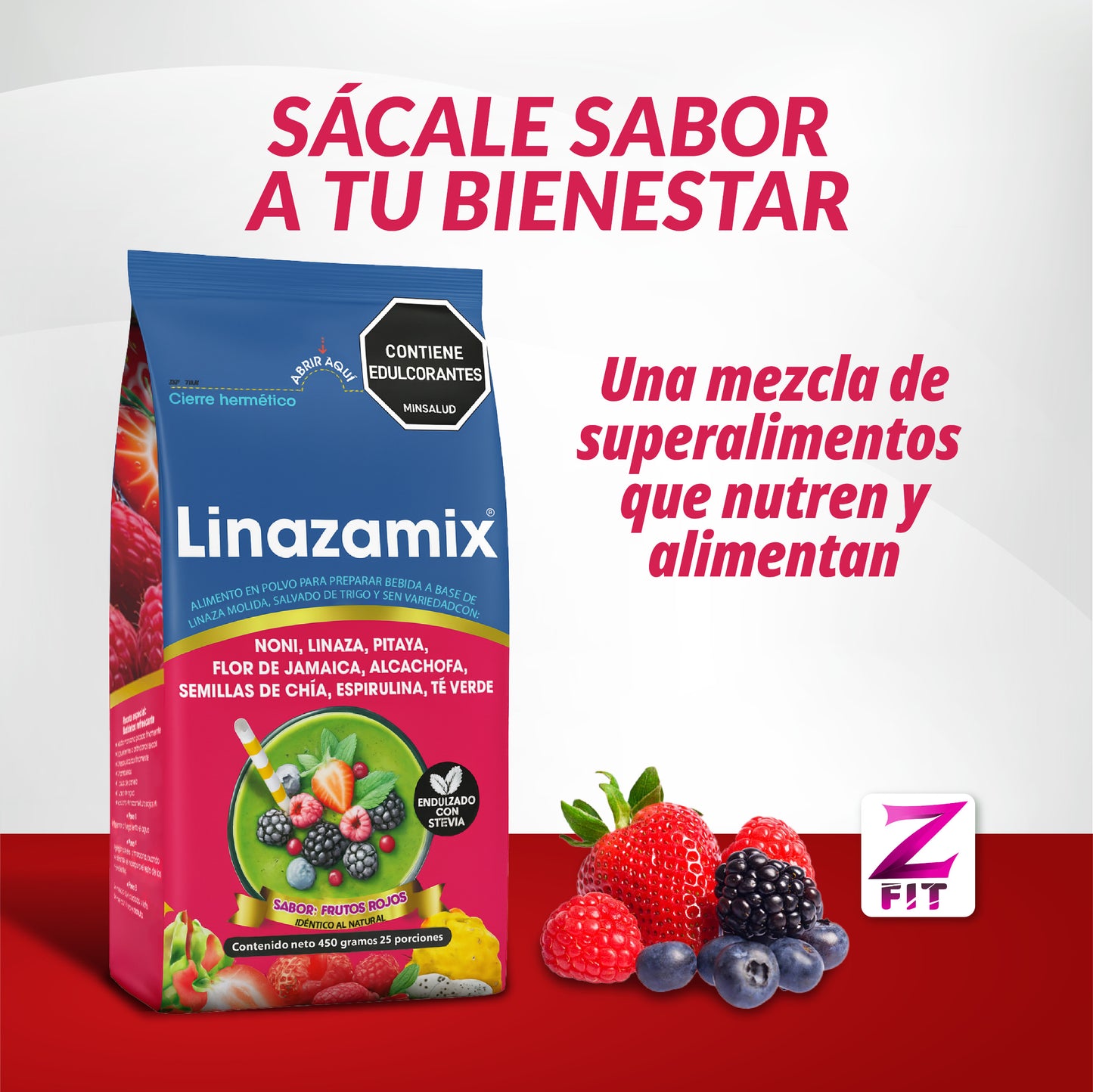 FIBRA FRUTOS ROJOS