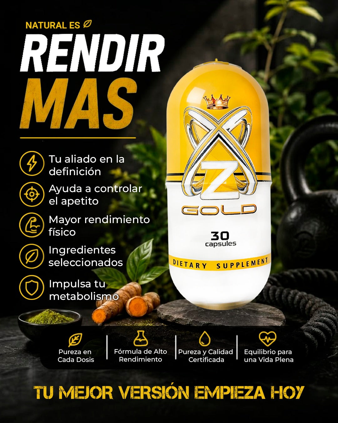 ZX GOLD + OBSEQUIO