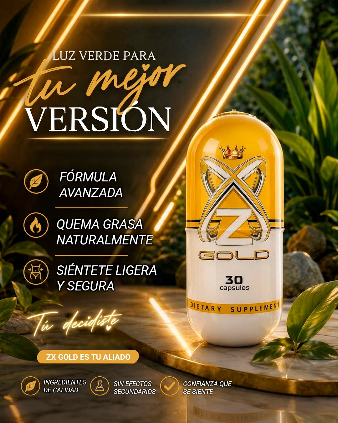 ZX GOLD + OBSEQUIO